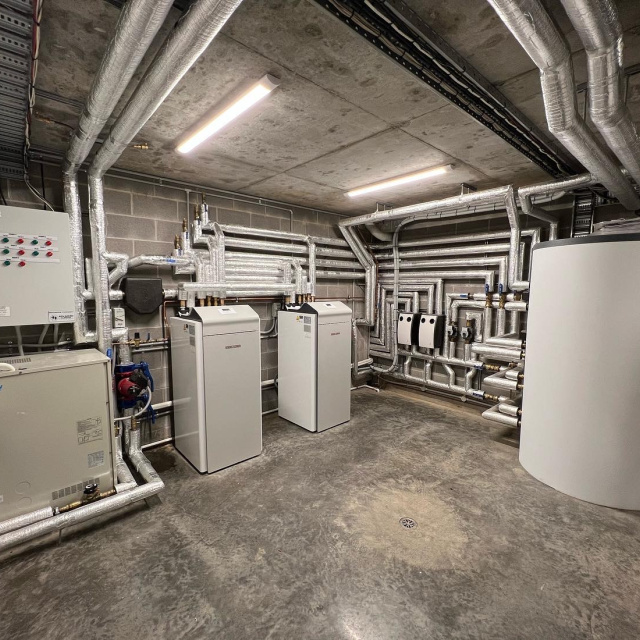 Geothermal Plant Room