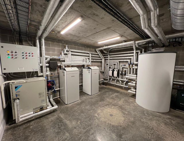 Geothermal Plant Room